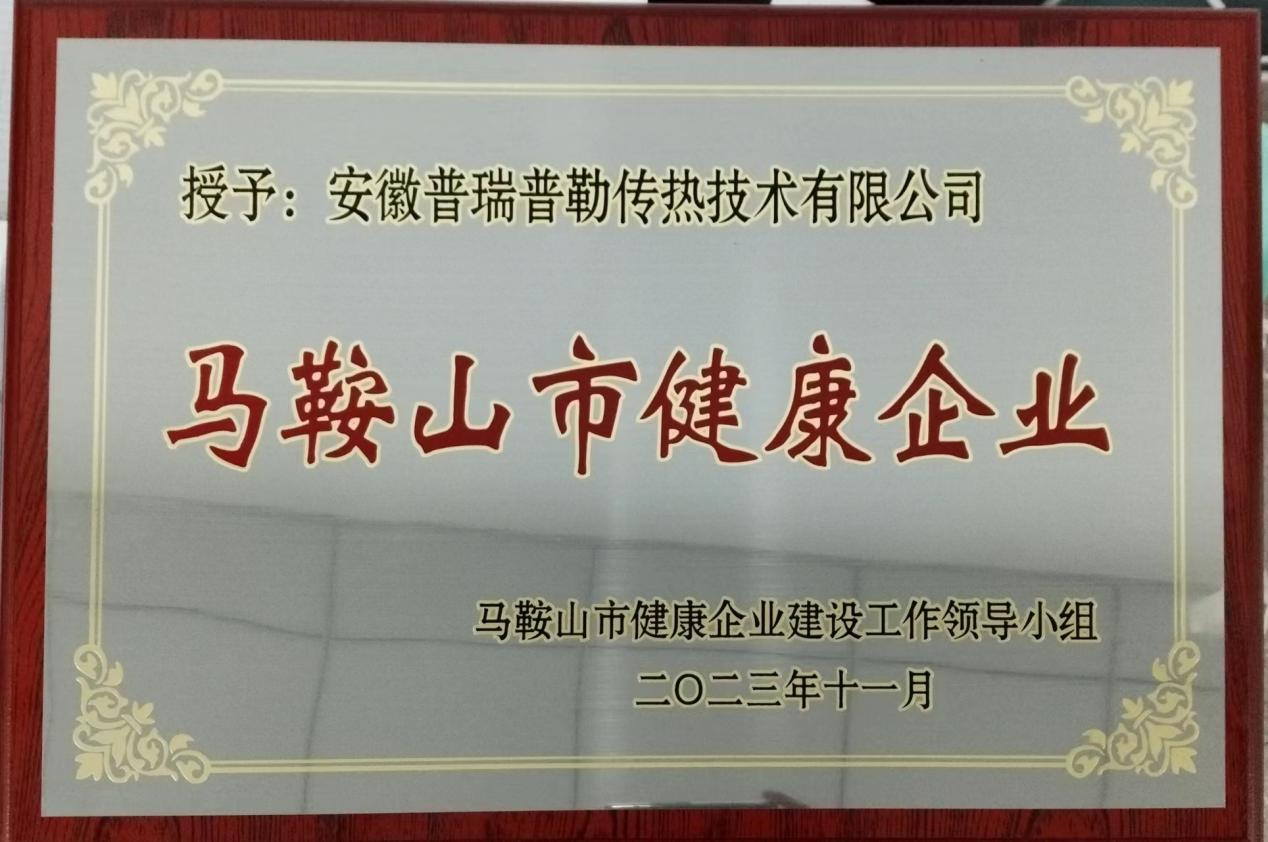 马鞍山市健康企业